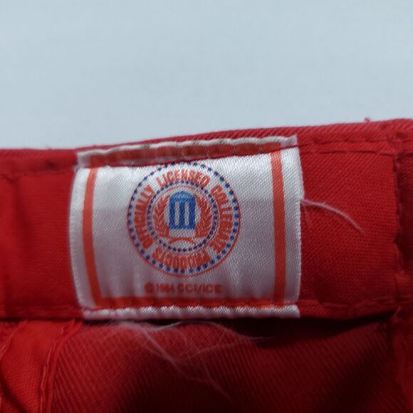 Nebraska Cornhuskers Hat Cap Strap Back Mens Red Black Huskers Football NCAA - Picture 10 of 10